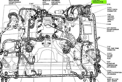 ford crown pcm relay diagram